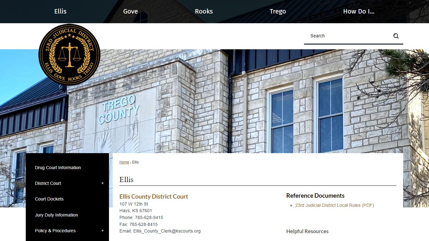 Ellis | 23rd Judicial District, KS